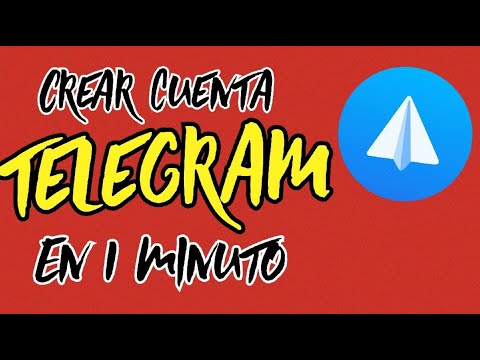 Crear cuenta Telegram fácil