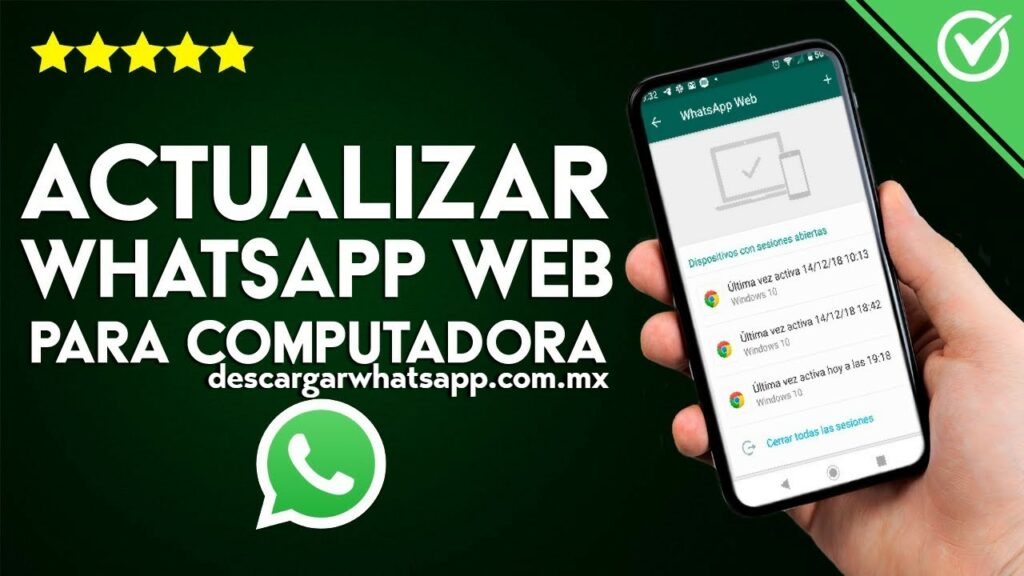 Cómo actualizar WhatsApp Web para PC a la última versión